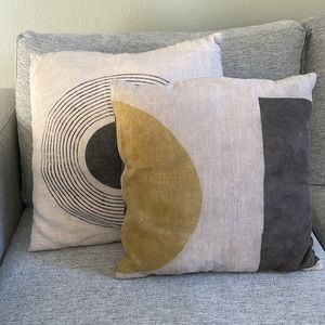 Block Shop Textiles Dot Dash Ripple Pillows Set